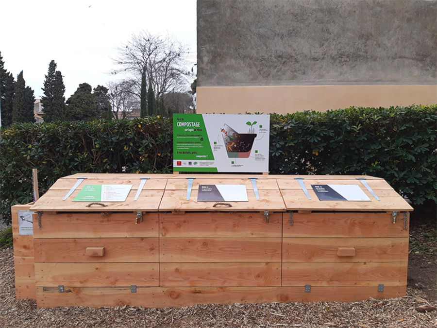 Panneau compostage