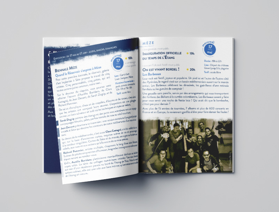 Programme de l’événement "le temps de l’Étang"